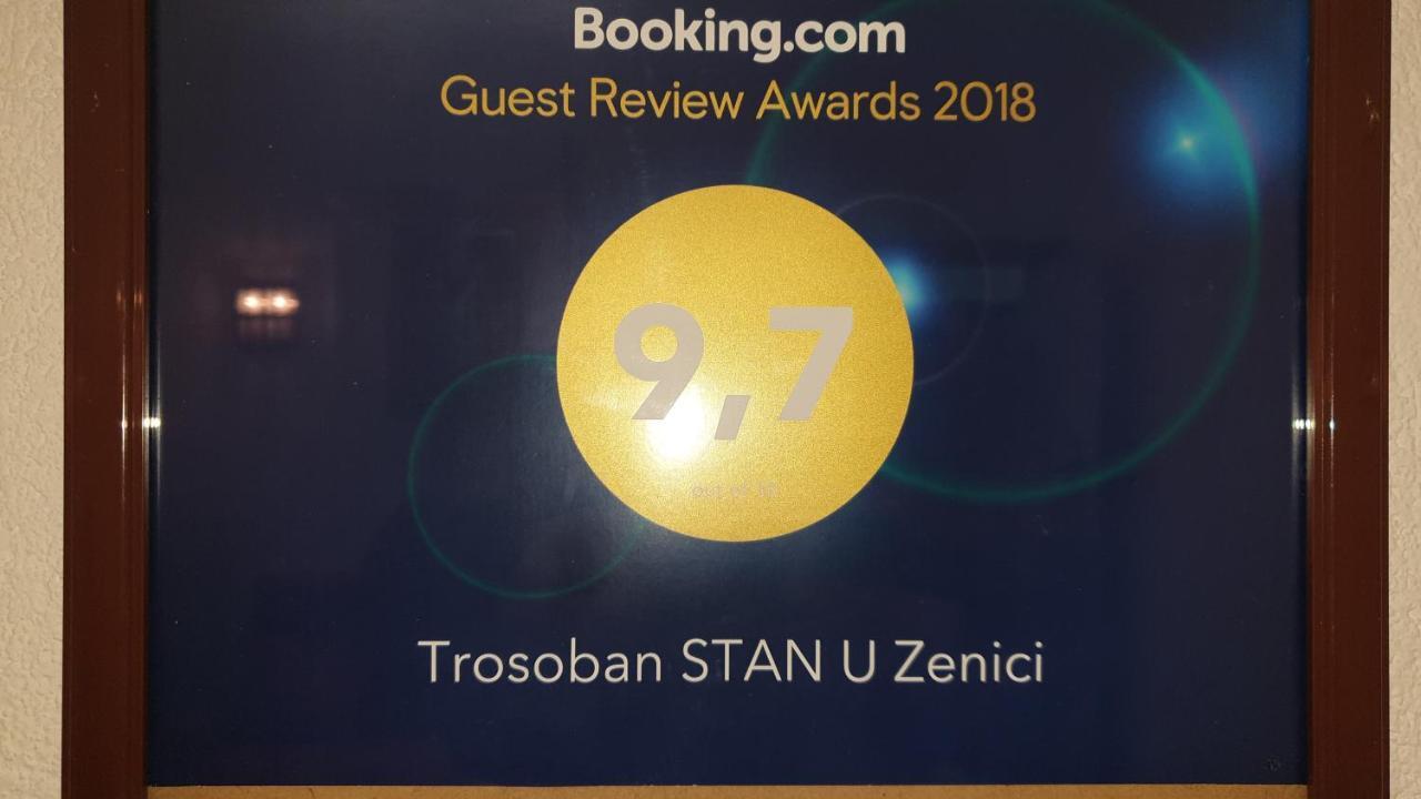 Ferienwohnung Trosoban Stan U Zenici Zenica Exterior foto